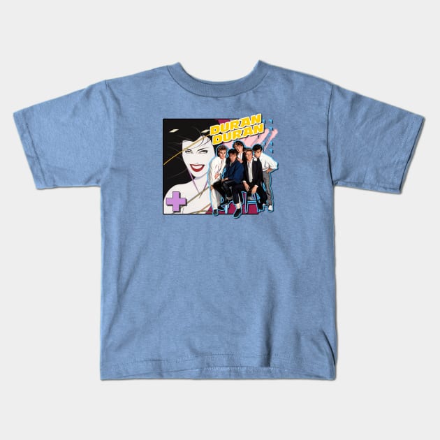 Duran Duran Rio Kids T-Shirt by David Hurd Designs